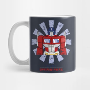 Optimus Prime Retro Japanese Transformers Mug